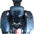 Backrest 7" with pad by BDD Customs 101-043-400 Backrest