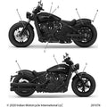 Badge-Cold Start Gl Black by Polaris