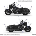 Badge Outer Primary Cover Dh by Polaris