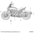 Badges And Decals - 2019 Indian Ftr 1200 Rally Le