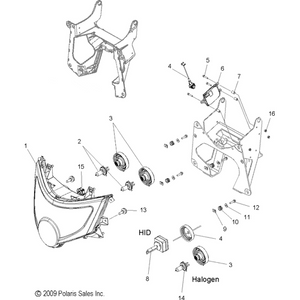 Ballast, Hid by Polaris 4011410 OEM Hardware