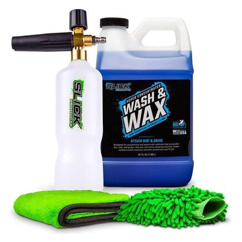Wash & Wax + Foam Gun Bundle