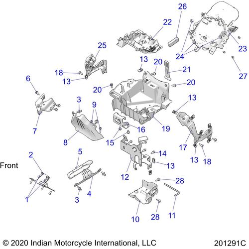 Battery Box by Polaris 5456598 Battery Box