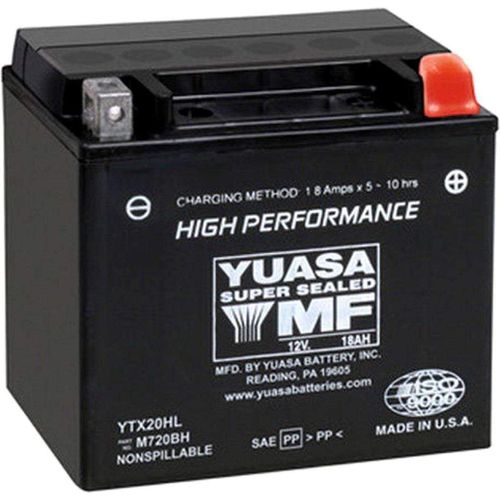 Battery High Performance AGM Maintenance Free 310 CCA by Yuasa - YUAM720BH