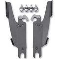Batwing Fairing Black Trigger Lock Mount Kit by Memphis Shades