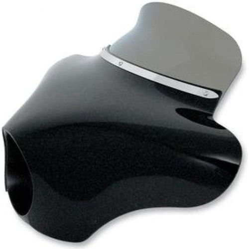 Parts Unlimited Drop Ship Windshield Batwing Fairing Windshield 6.5" Smoke by Memphis Shades MEP8541