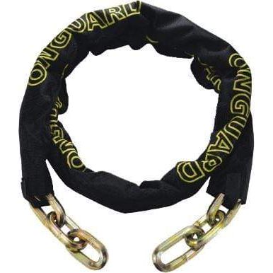 Western Powersports Chain Lock Beast 8018L Chain Without Lock Black/Yellow 7 Ft by Onguard 45008018L
