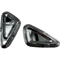 Billet Frame Chrome Neck Inserts by Indian