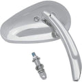 Billet Teardrop Mirror RIGHT by Drag Specialties