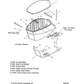Bin, Saddlebag, LH by Polaris 5438372-520 Saddlebag
