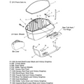 Bin, Saddlebag, RH by Polaris 5438373-1355 Saddlebag