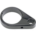 Black Die-Cast Clutch Cable Clamp for 1-1/2" Frame by Drag Specialties