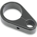 Black Die-Cast Clutch Cable Clamp for 1-1/4" Frame by Drag Specialties