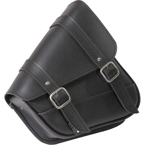 Western Powersports Swingarm Bag Black Syn Leather Swingarm Bag 10.5" X 11.5" X 4.5" by Willie & Max 59778-00