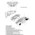 Body, Dash And Fairing - 2014 Victory Cross Country/Touring/15Th Anniversary All Options - V14Da/Db/Dw/Tw/Zw36