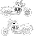 Body, Decals - 2000 Victory Standard Cruiser - V00Cb15Ld