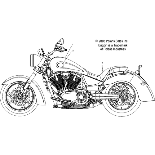 Body, Decals - 2004 Victory Kingpin All Options - V04Cb16 Schematic 5552 OEM Schematic