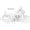 Body, Decals - 2005 Victory Ca Touring Cruiser All Options - V05Tb16