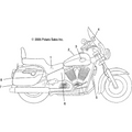 Body, Decals - 2006 Victory Ca Touring Cruiser All Options - V06Tb16