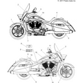 Body, Decals - 2012 Victory Cross Roads All Options - V12Bw36/Ew36