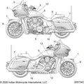 Body, Decals/Emblems All Options - 2020 Indian Challenger Dark Horse