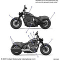 Body, Decals/Emblems/Badges All Options - 2022 Indian Chief Bobber 111