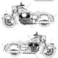Body, Decals N16ccdaa All Options - 2016 Indian Chief Dark Horse