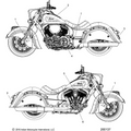 Body, Decals N17ccdaa All Options - 2017 Indian Chief Dark Horse