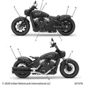 Body, Emblems/Decals All Options - 2021 Indian Scout Bobber/Bobber Twenty
