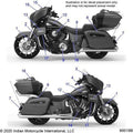Body, Emblems/Decals All Options - 2022 Indian Roadmaster Premium