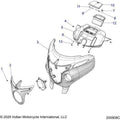 Body, Fairing Asm 1 All Options - 2020 Indian Chieftain Classic