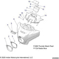 Body, Fairing Asm 1 All Options - 2021 Indian Chieftain Premium