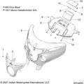 Body, Fairing Asm 1 All Options - 2022 Indian Roadmaster
