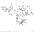Body, Fairing Asm 4 All Options - 2021 Indian Challenger Limited