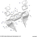 Body, Fairing Asm 4 All Options - 2021 Indian Chieftain Standard 111