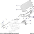 Body, Fairing Asm, Windshield All Options - 2020 Indian Challenger Base/Limited