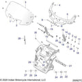 Body, Fairing Asm, Windshield Mount All Options - 2020 Indian Chieftain Classic