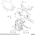 Body, Fairing Asm, Windshield Mount All Options - 2021 Indian Chieftain Premium