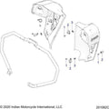 Body, Fairing, Lower, Mounting All Options - 2022 Indian Roadmaster
