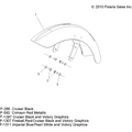 Body, Fender, Front - 2011 Victory Vegas/8 Ball/Ness All Options - V11Ga36/Gb36/Gc36