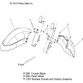 Body, Fender, Front - 2014 Victory Vision All Options - V14Sw36