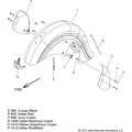 Body, Fender, Front All Options - 2015 Indian Chief Classic/Chief Vintage