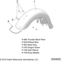Body, Fender, Front All Options - 2019 Indian Chieftain/Chieftain Limited
