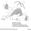 Body, Fender, Front All Options - 2021 Indian Springfield 116