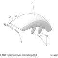 Body, Fender, Front All Options - 2022 Indian Chief Dark Horse 116