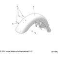 Body, Fender, Front All Options - 2022 Indian Chieftain Standard 111
