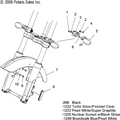 Body, Fender, Front And Turn Signals - 2007 Victory Vegas/Vegas 8 Ball All Options - V07Ab26/Gb26