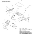 Body, Fender, Rear - 2009 Victory Hammer/Hammer Sport All Options - V09Hb36/Hs36
