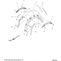 Body, Fender, Rear All Options - 2020 Indian Chieftain Standard Titanium Smoke
