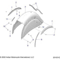 Body, Fender, Rear All Options - 2022 Indian Chieftain Standard 111